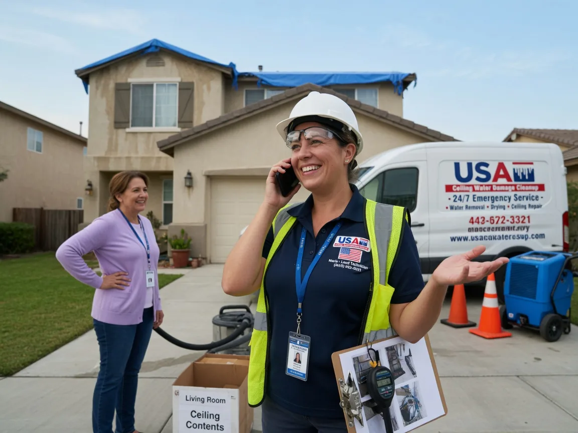 Ceiling Water Damage Restoration Ukiah, CA FAQs